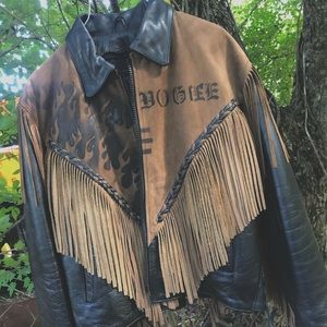 Vogue Cowhide Leather Trucker